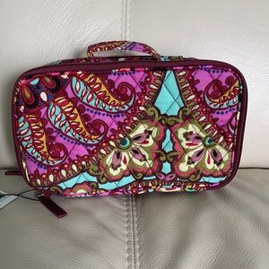 BNWT Vera Bradley Blush & Brush Makeup Case